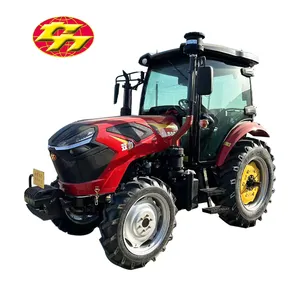 Multifunction agricolas 4wd 80hp farmer tractores compact agriculture tractor small farm agriceltural 4x4 mini farming t